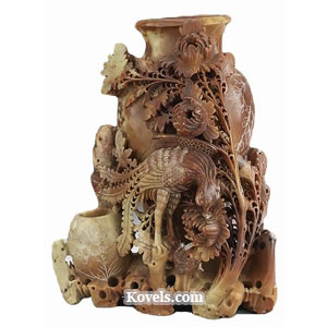 Chinese Carved Stone Vase Best Vase Decoration 2018