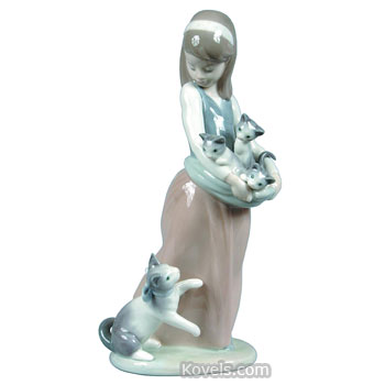 How do you estimate the worth of a Lladro figurine?