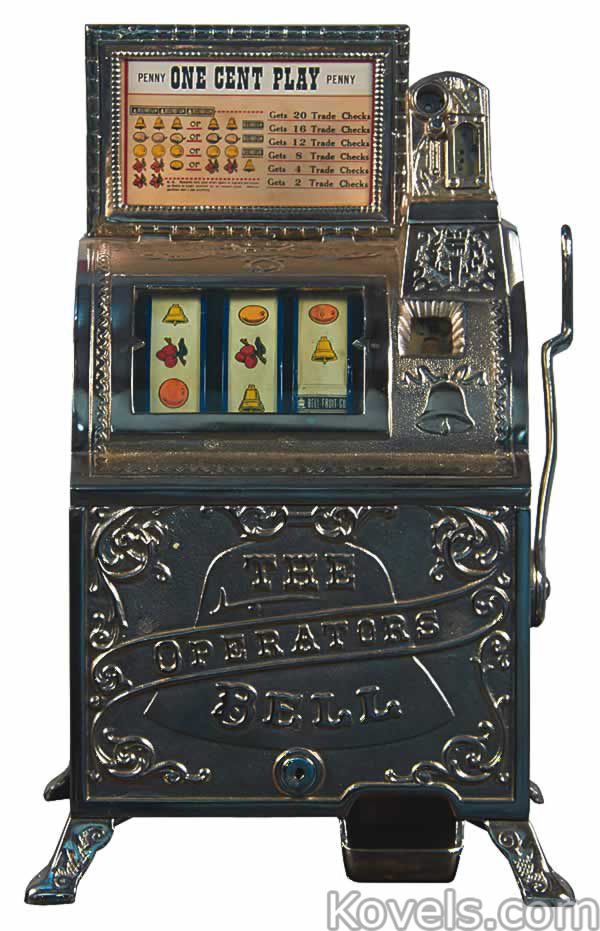 Antique coin operated games